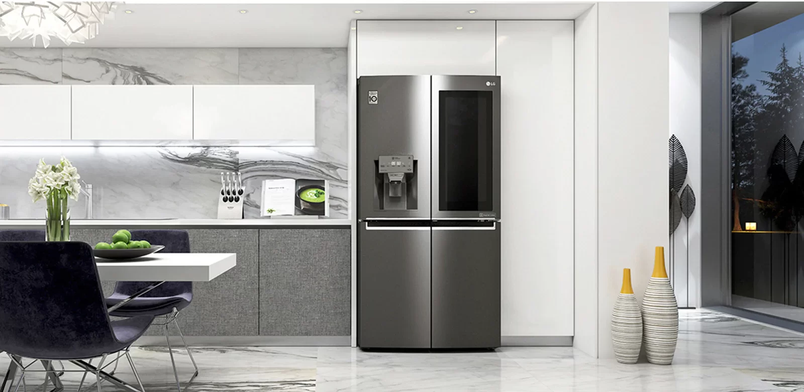 قیمت یخچال فریزر ساید ال جی 5 درب x39 