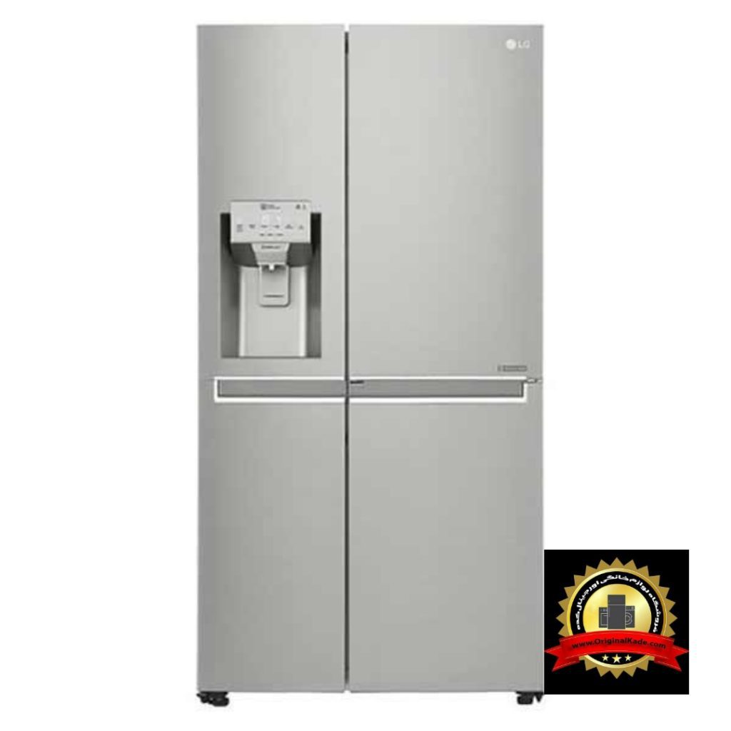 قیمت یخچال فریزر ساید بای ساید ال جی 30 فوت مدل j247jabv LG اورجینال کده