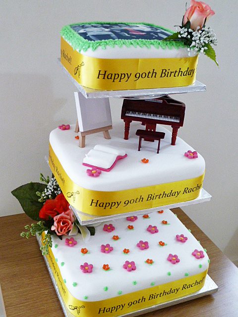 triple layered cake